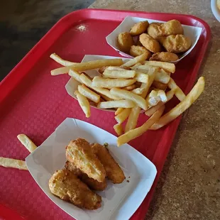 Jalapeno  peppers and corn nuggets