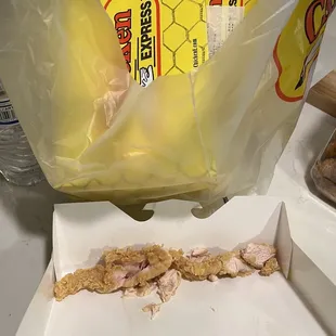 Raw chicken  #1 - 4 Express Tender Combo
