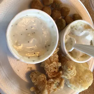 Half gone. But delicious