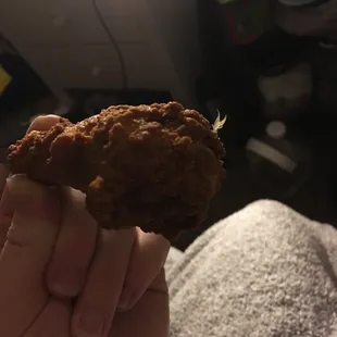 the feather in my chicken