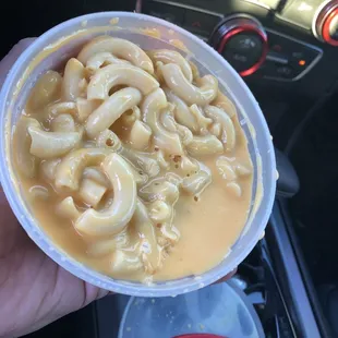 Water Mac n cheese.