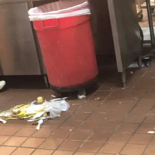 Who wants to eat from this nasty place please just save is the trouble and close your doors forever.