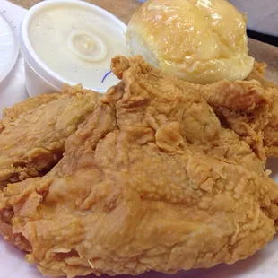 Mmmm simple fried chicken