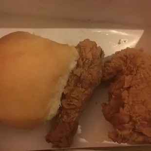 Found out tonight I could get a 2pc dark with biscuit/roll for $4.29 plus tax.