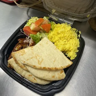 1/4 Chicken and 1/4 Ribs Combo