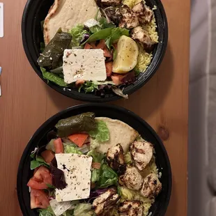 Chicken Souvlaki Platter