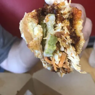 Hot chicken slider