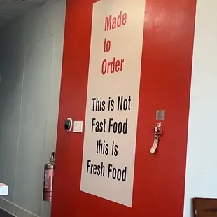 Expect a bit of a wait. Fresh food is always worth the wait!