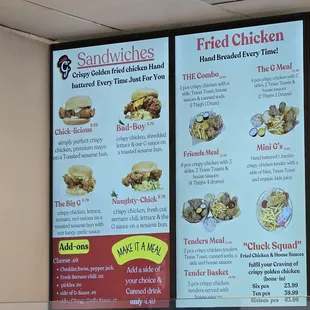 ramen and noodles, menu