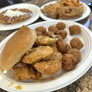 Red REDBIRD CHICKEN SANDWICH