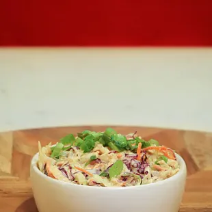 homemade coleslaw
