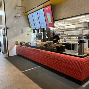 Front counter