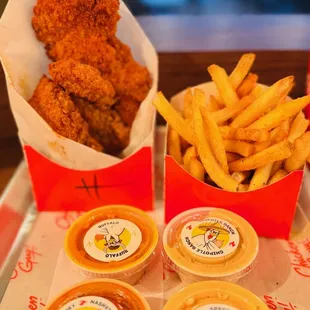 Spicy Chicken and Fries