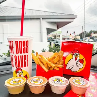 5 Tender Combo Five  11. Buttermilk Ranch 13. Honey Mustard 21. Spicy Mayo 3. Chipotle Ranch