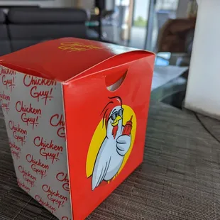 To go chicken tenders box