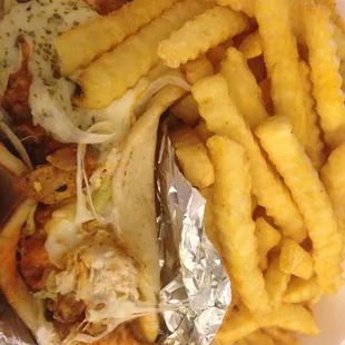 Buffalo Chicken Pita