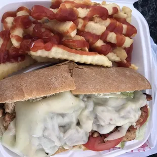 Number 6 combo on the menu. Jersey Sub