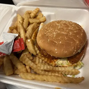 Buffalo ranch chicken sandwich special