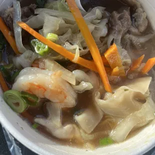 Combination Wonton Soup