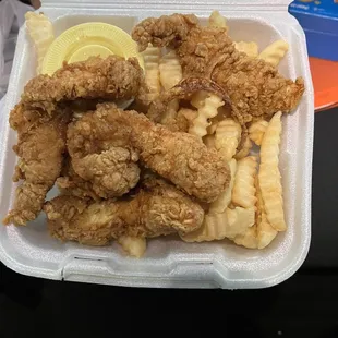 Chicken tender meal