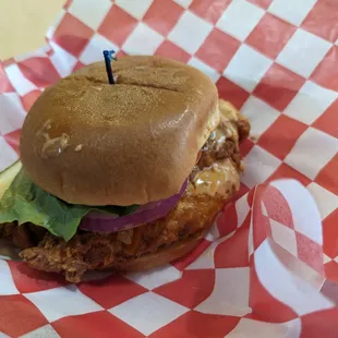 Spicy Kraze Chicken Sandwich