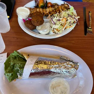 Chicken and Vegetable Kabob