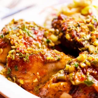 Lemon Garlic Chicken Salad