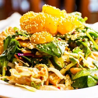 Spicy Spinach Chinese Chicken Salad