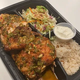 1/2 Spicy Lemon Garlic Chicken A La Carte
