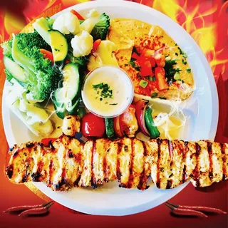 Lemon Garlic Chicken Salad