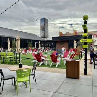 Outdoor hang out area