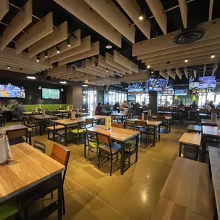 interior, sushi and sashimi