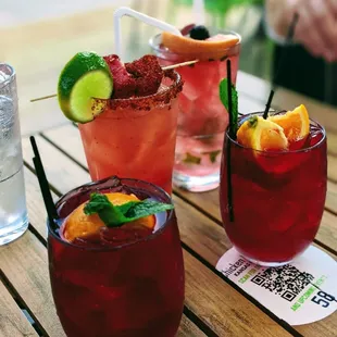 Some of the signature cocktails-$10 each