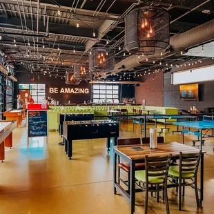 Indoor area upstairs