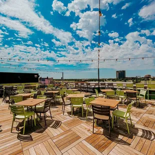 Upstairs Patio Seating
