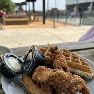 Chicken &amp; Waffles