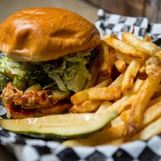 NKC Hot Chicken Sandwich