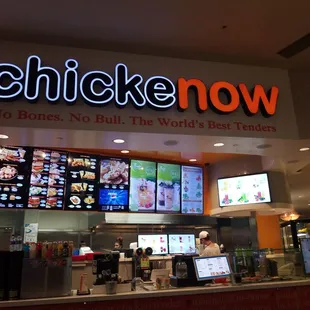 the inside of a restaurant