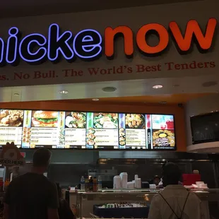 Get the chicken strips!