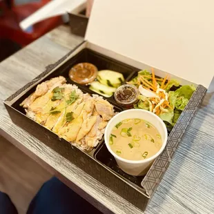 Combo 1 Hainan Chicken with Ginger rice