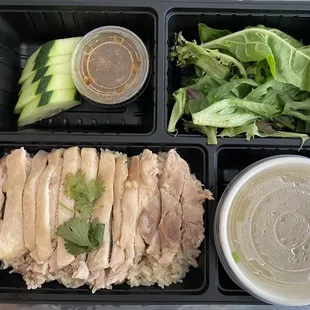 Hainan Chicken With Ginger Rice