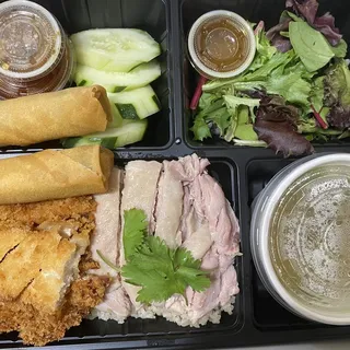 Combo 3 Combination chicken with Ginger rice