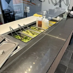 salads, interior