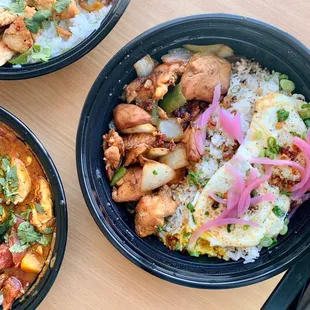 Spy garlic chicken plate