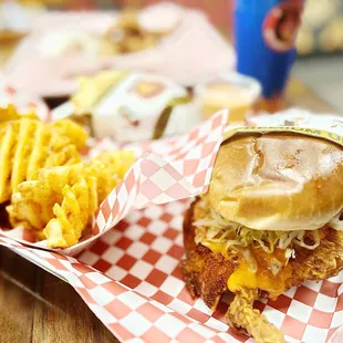 Combination 1 , Sando and Fries