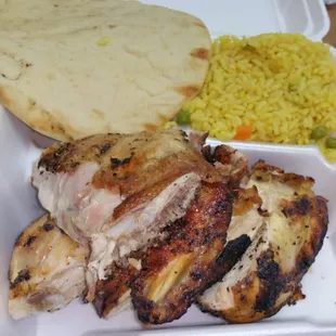 Grilled 1/2 Chicken Meal