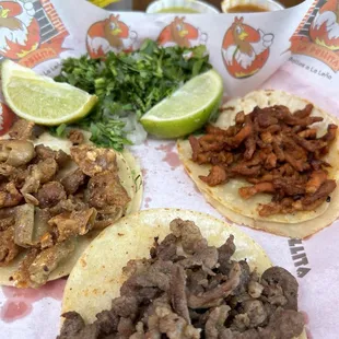 They even have tacos!...And good ones!