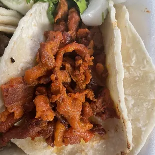 This is not alpastor. Horrible taste .