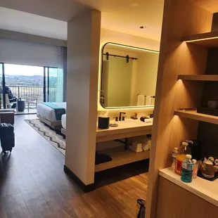 View of room from entrance! Nice!!