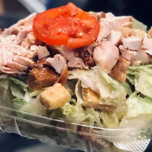 Chicken Caesar salad